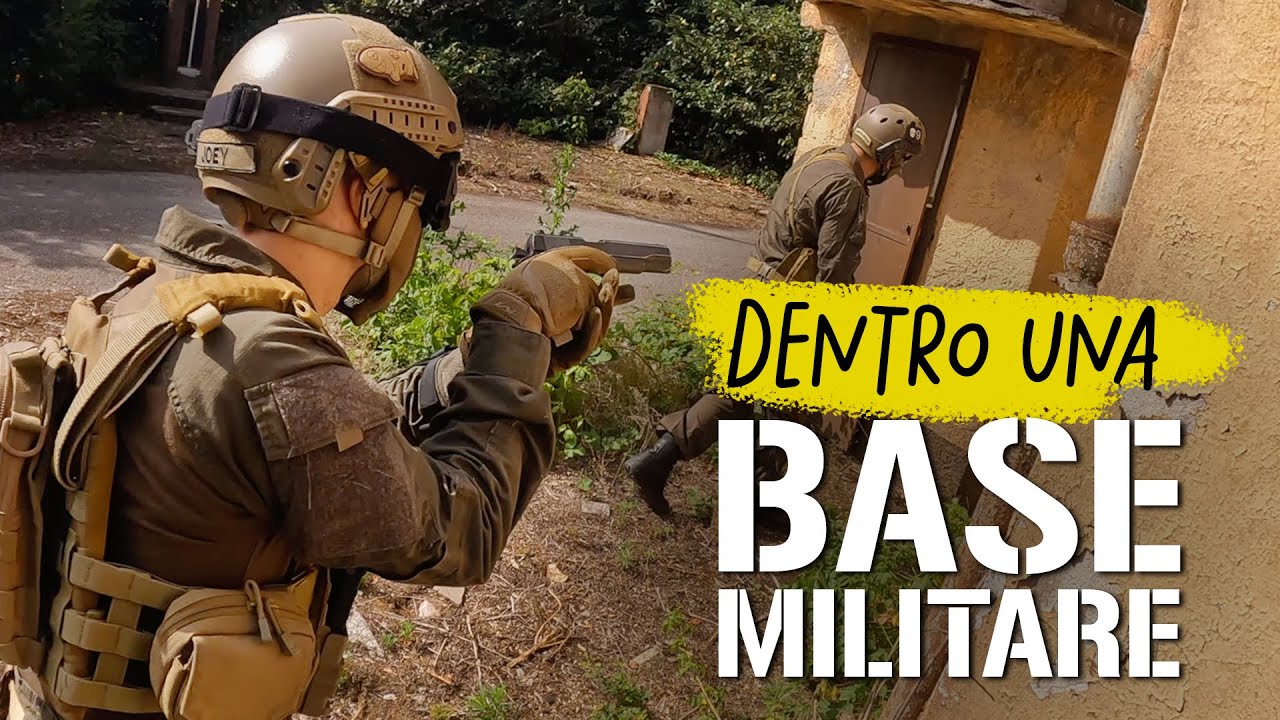 Ho giocato in una BASE DELL'AREONAUTICA militare abbandonata ! MILSIM SOFTAIR domenicale[Sniper POV]