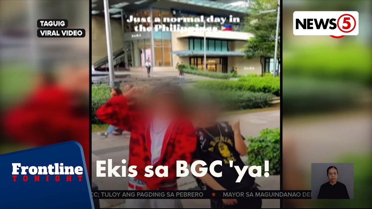 Seguridad sa BGC, hinigpitan dahil sa mga Geng Geng na nanggugulo | Frontline Tonight
