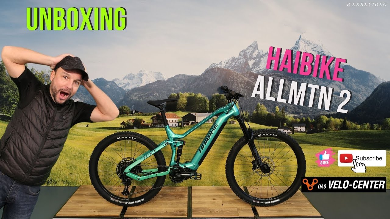 Haibike Allmtn 2 Aquamarine Unboxing - Das Velo Center