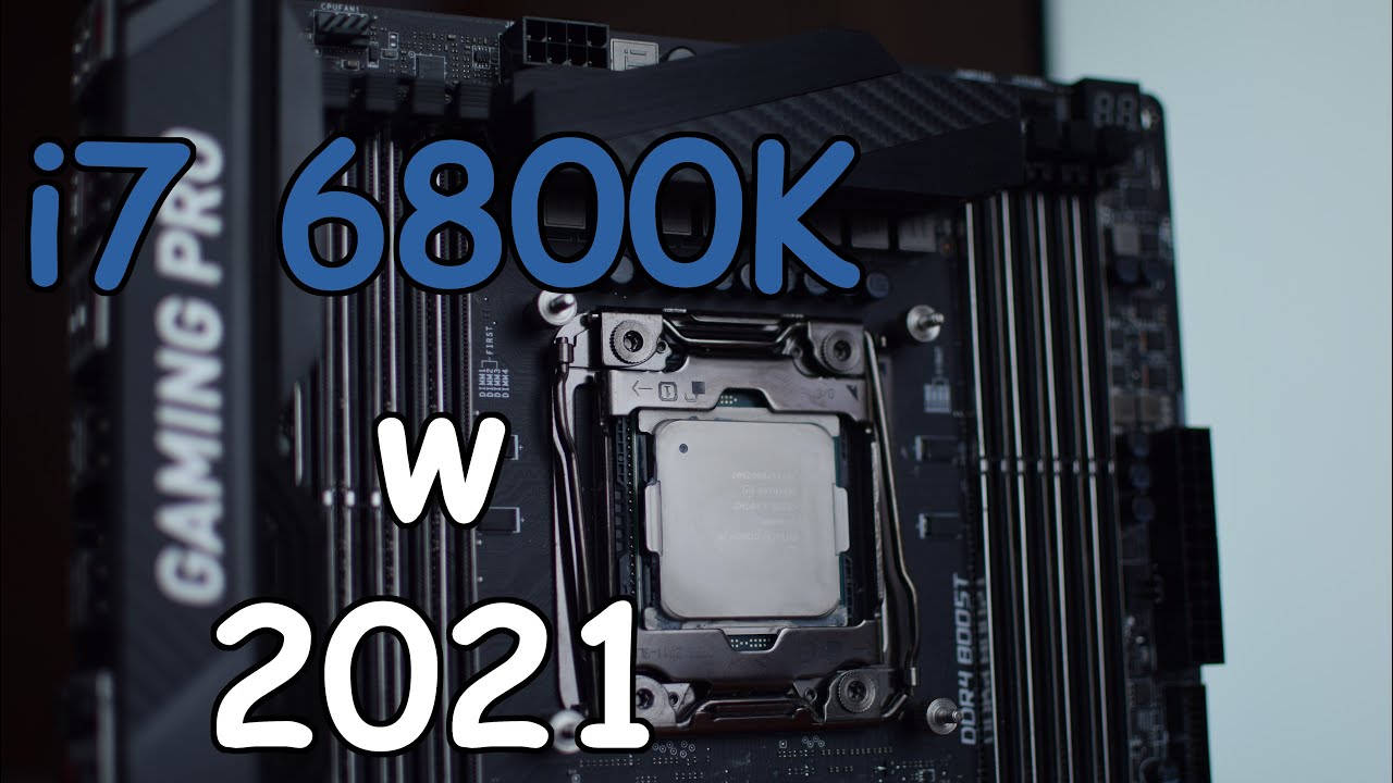 Ryzen 5 3600 vs i7 6800K | X99 w 2021 roku | Testy w grach | 1080p