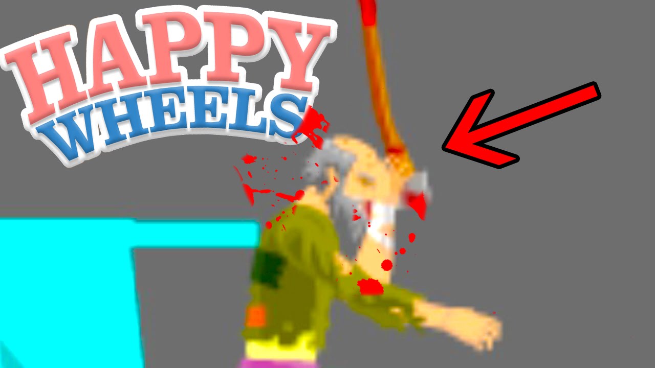 自分の頭に斧をぶっ刺すと吉 - Happy Wheels 実況プレイ - Part45