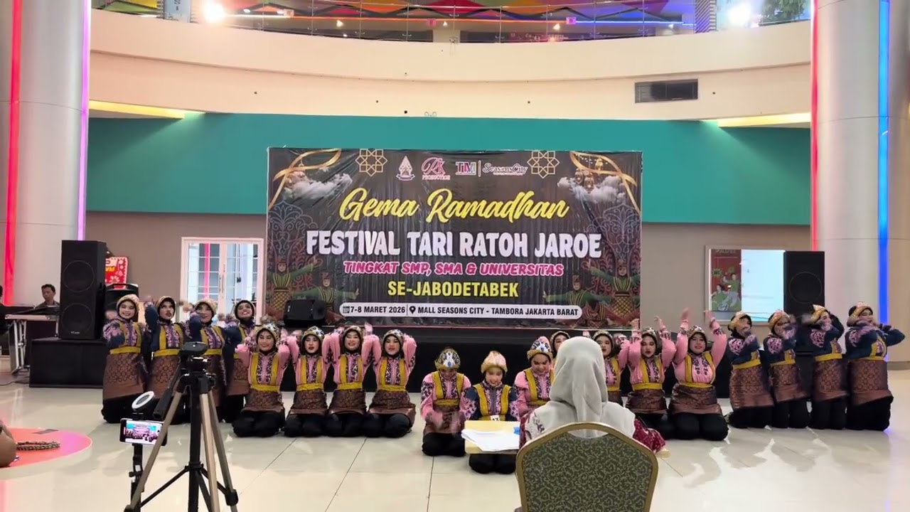 Saman SMAN 3 Tangsel - Slast 27 (Gema Ramadhan Festival Tari Ratoh Jaroe)