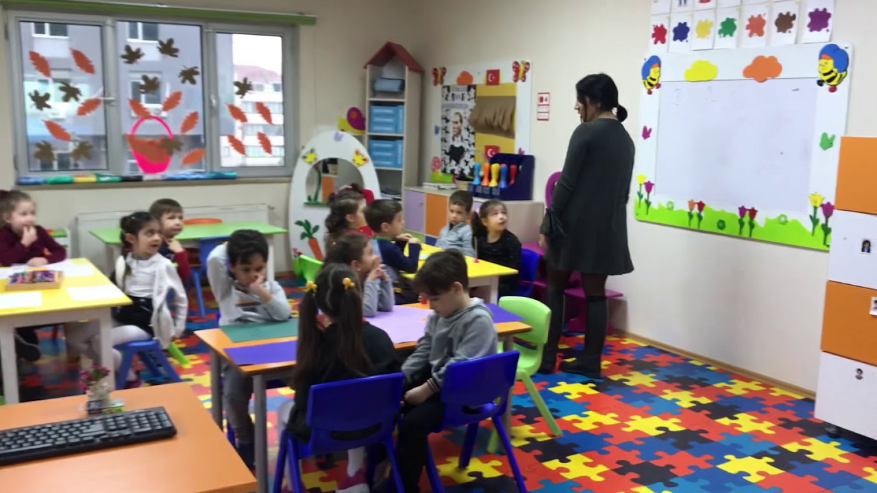Anaokulu istasyon çalışması