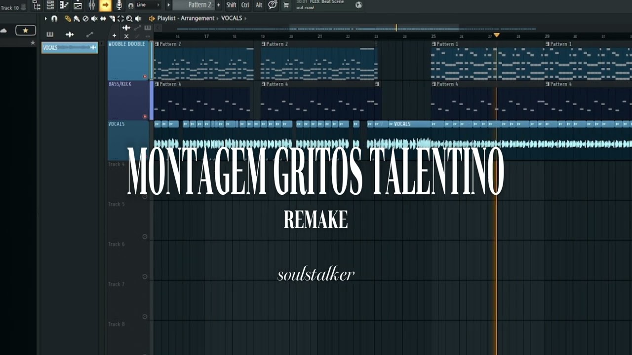 MONTAGEM GRITOS TALENTO REMAKE + (FREE  FLP)