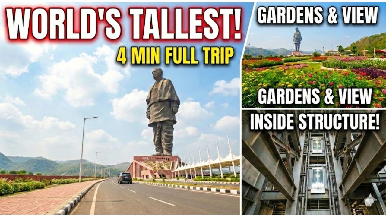 Statue of Unity Full Tour 2026 || World's Tallest Statue || Kevadia Gujarat Vlog