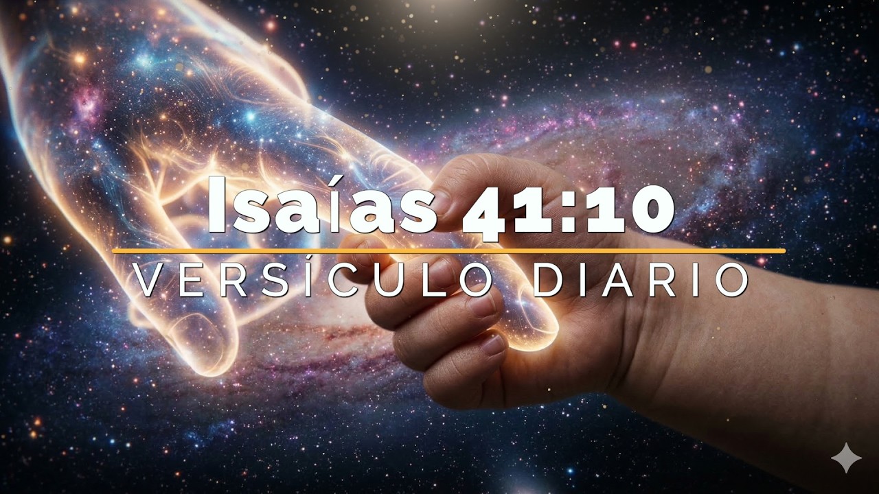 ¿Tus fuerzas se han agotado y el miedo al futuro te paraliza? - Versiculo diario: Isaías 41:10