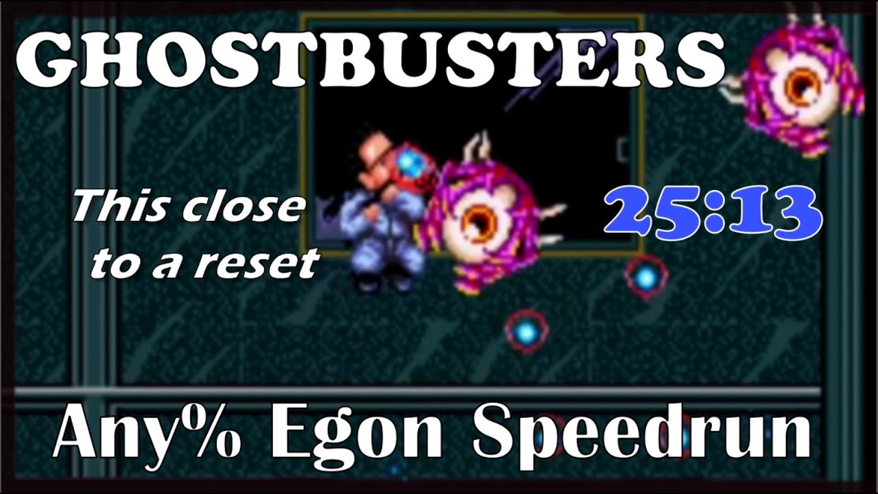 Ghostbusters (Sega Genesis) World Record Speedrun - Egon any% Normal in 25:13