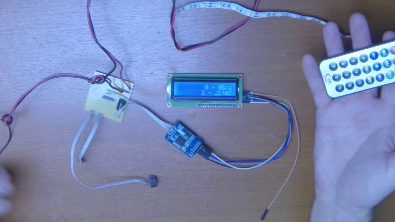 Плата управления светодиодной лентой на Attiny85
