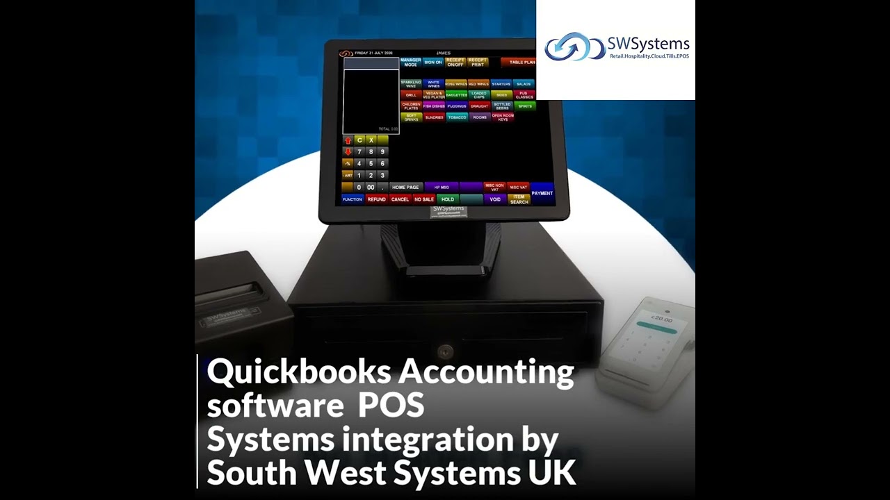 Quickbooks Accounting software  POS Systems integration by South West Systems UK