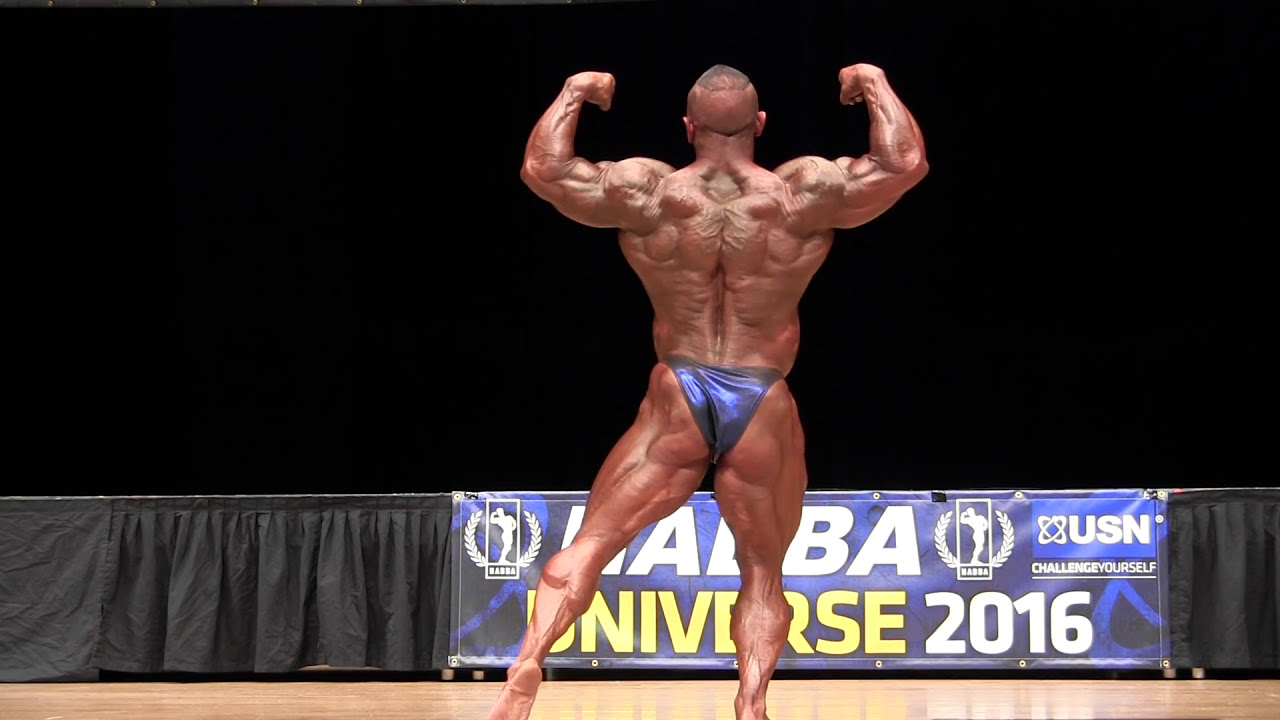 Mark Anderson (NZL), NABBA Universe 2016 - Masters Over 40 Winner