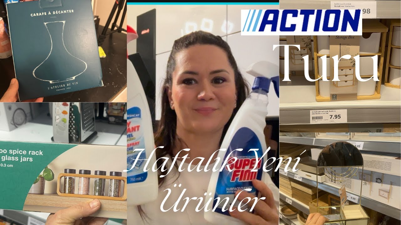 ACTION TURU| EN YENİ ÜRÜNLER| ÇEYİZ İÇİN ALINMALI| #action #actionhaul