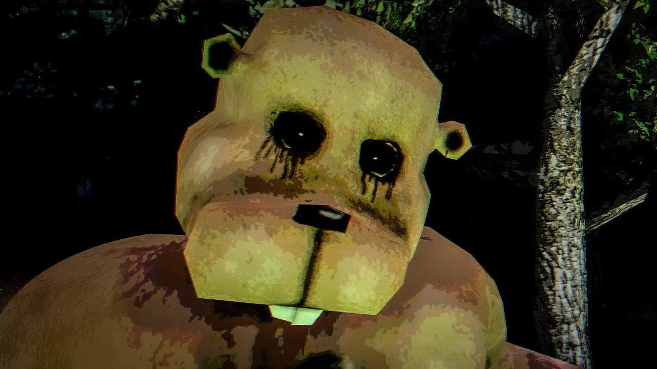 ÇAKMA FREDDY FAZBEAR'IN EVİNDEN KAÇIŞ! - In the Forest with a Beaver