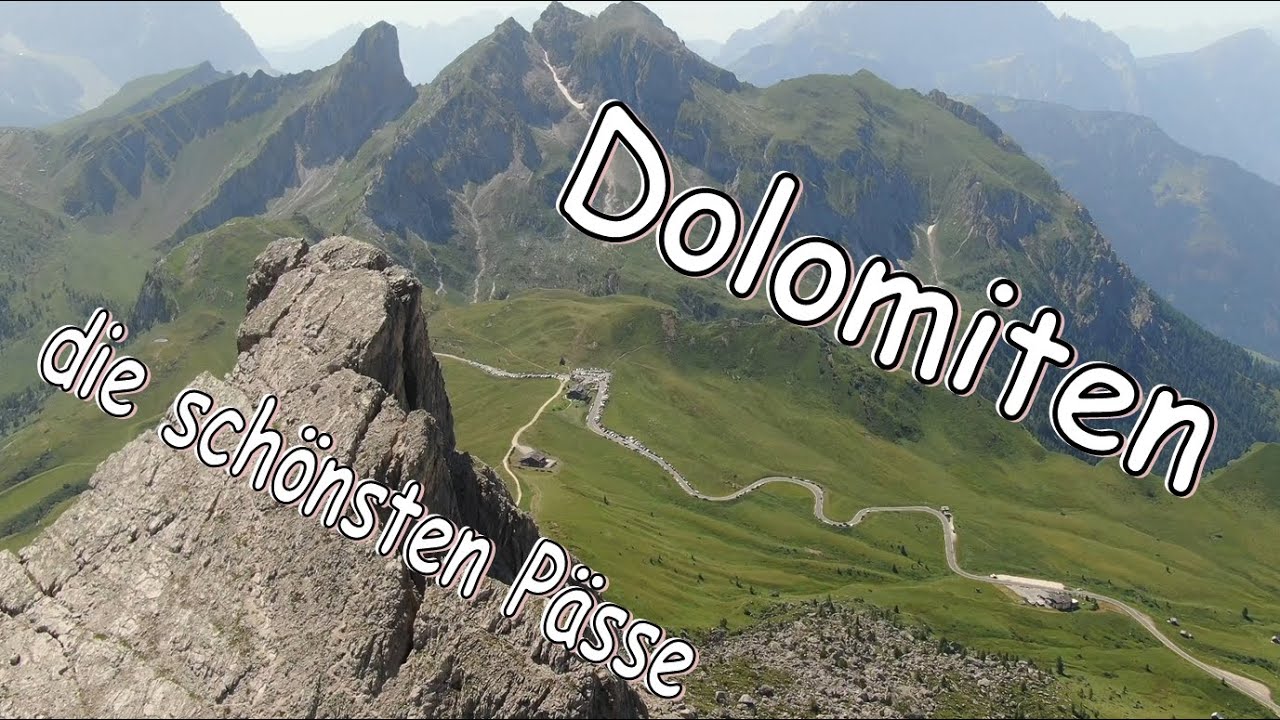 Mit Motorrad und Drohne über die schönsten Pässe in den Dolomiten (u. Stilfser Joch)
