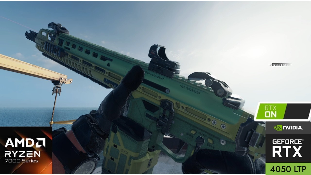CALL OF DUTY WARZONE : ASUS TUF A16 RTX 4050 6GB ( ULTRA SETTINGS RAY TRACING & DLSS ON)