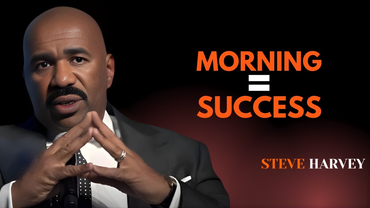 ⏰🔥 Stop Wasting Your Mornings – 5 Habits That Will Change Your Life | Steve Harvey Motivation 💪✨
