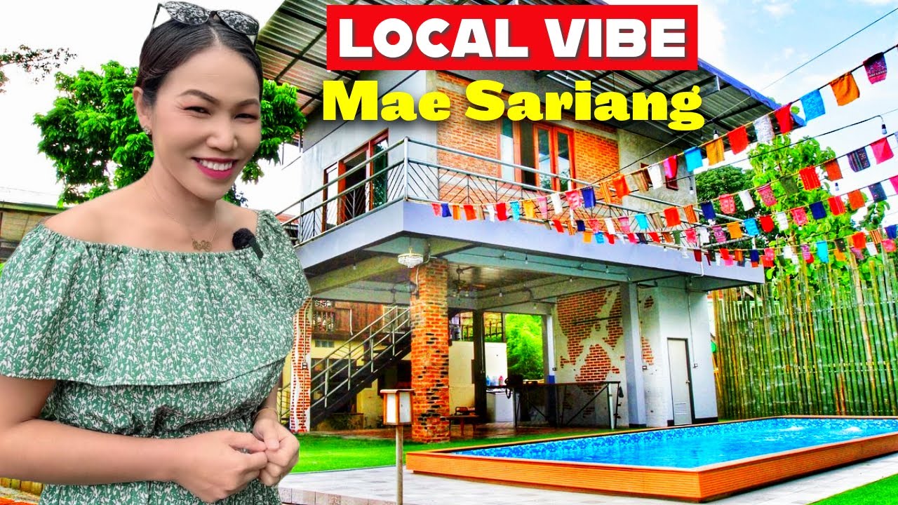 Mae Sariang — бутик-отель Above the Sea, кафе и коворкинг Mitmaitri (район Мэхонгсона) ☺️🇹🇭
