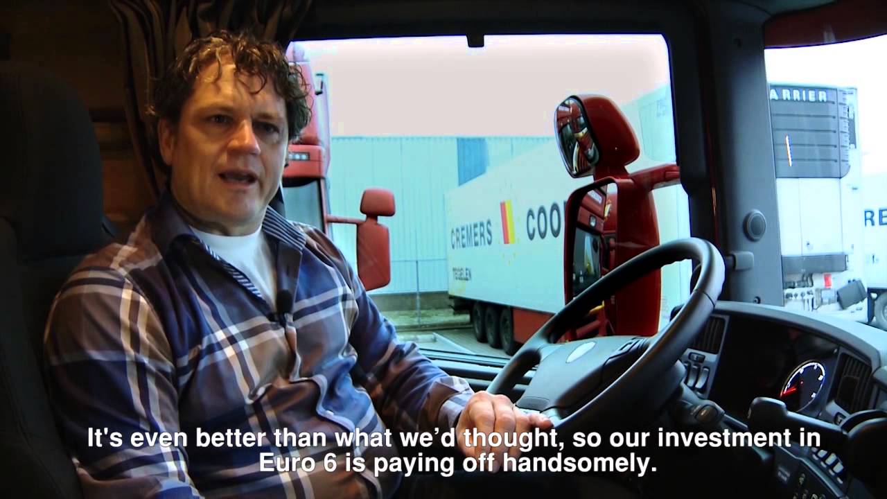 See how much Cremers Coolcare has lowered fuel consumption with Scania Euro 6