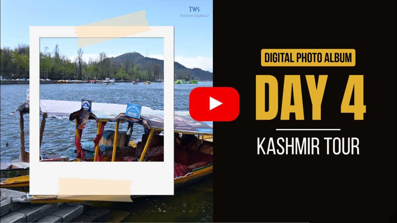 📸 Mughal Gardens, Kashmiri Thali & Dal Lake Sunset 🎥 Digital Photo Album 🌄 Kashmir Tour: Day 4