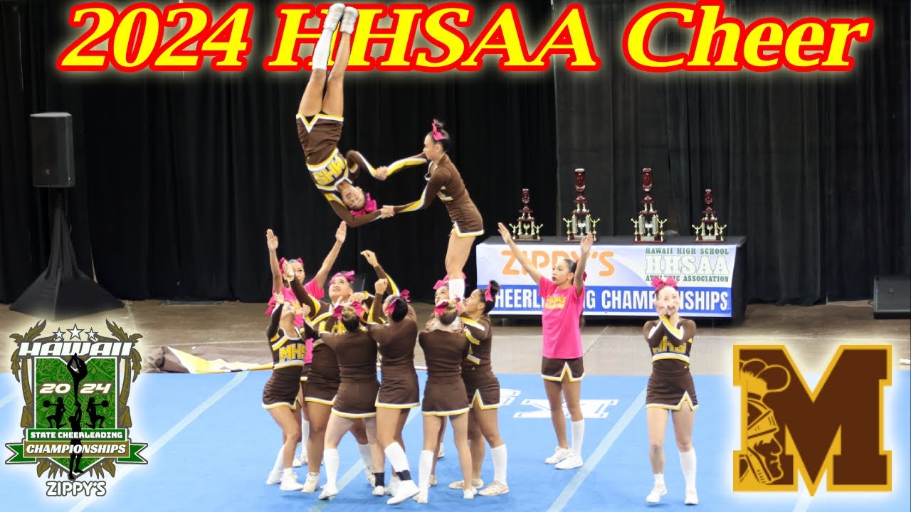 2024 HHSAA Cheer Comp - Mililani High School [4K]