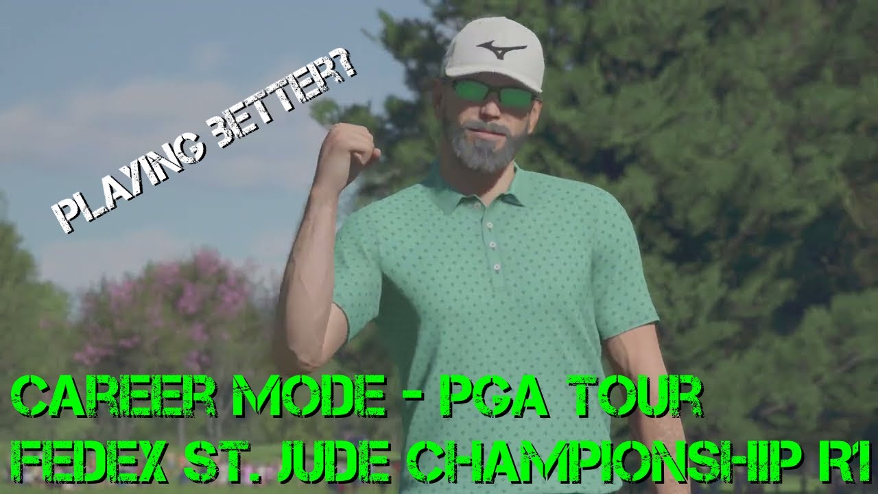 PGA TOUR 2K25 (PS5) - Career Mode - FedEx St. Jude Championship R1