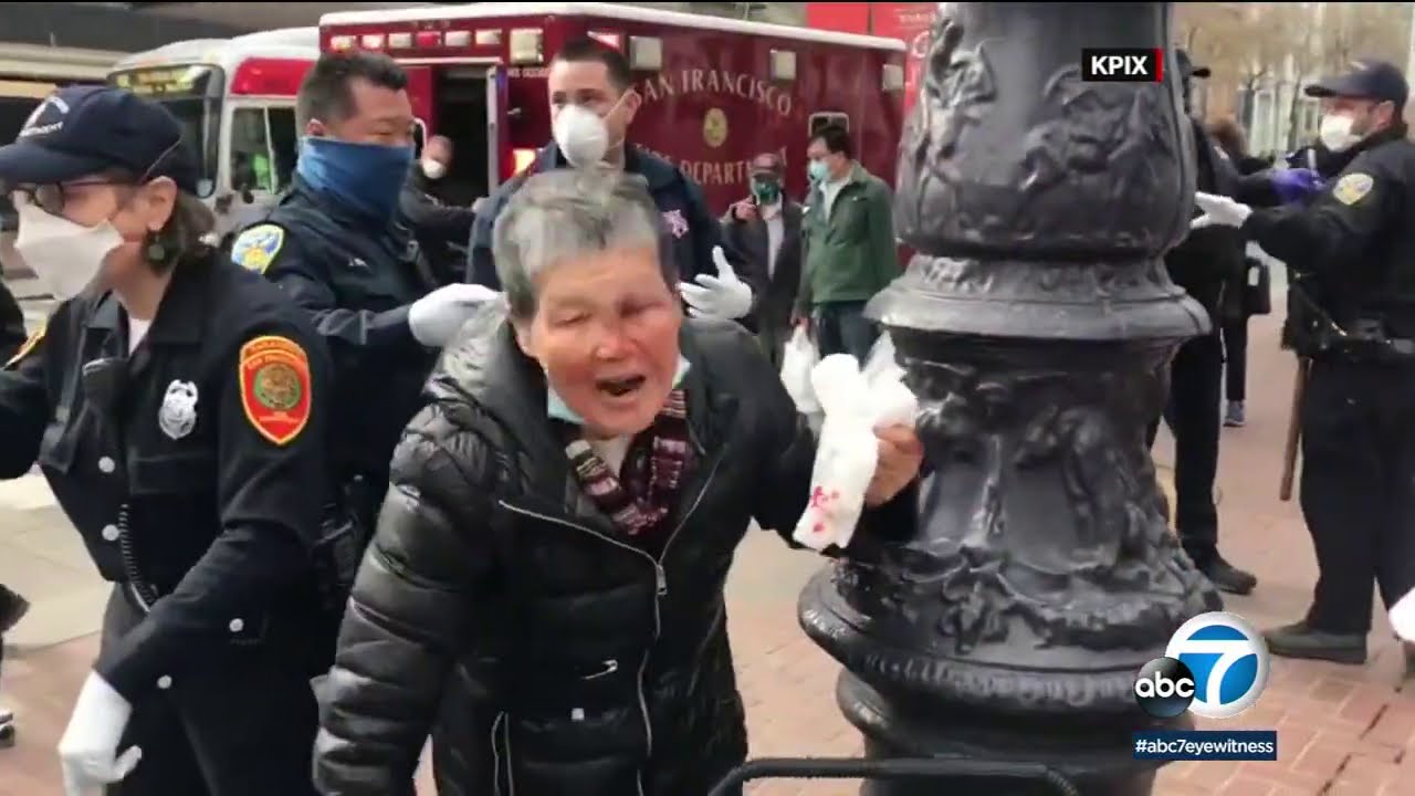 Elderly Asian-American woman fights back against attacker | ABC7