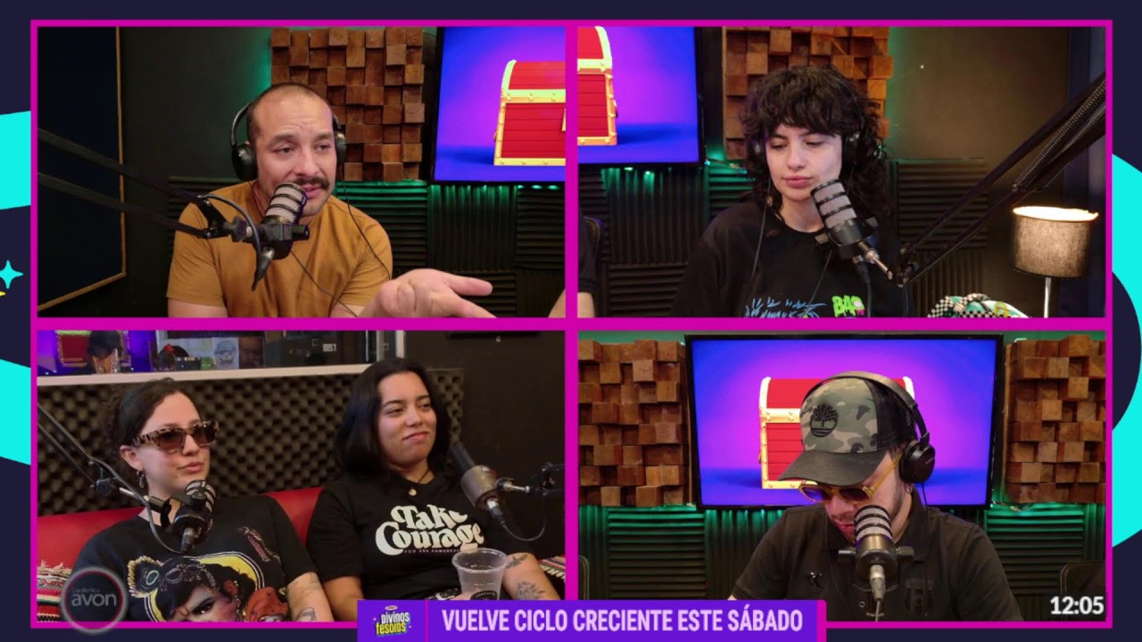 DIVINOS TESOROS en SIN ANTENA con Ara Santa Cruz , Tobi Rubin y Gus Mancuello T3 – E449
