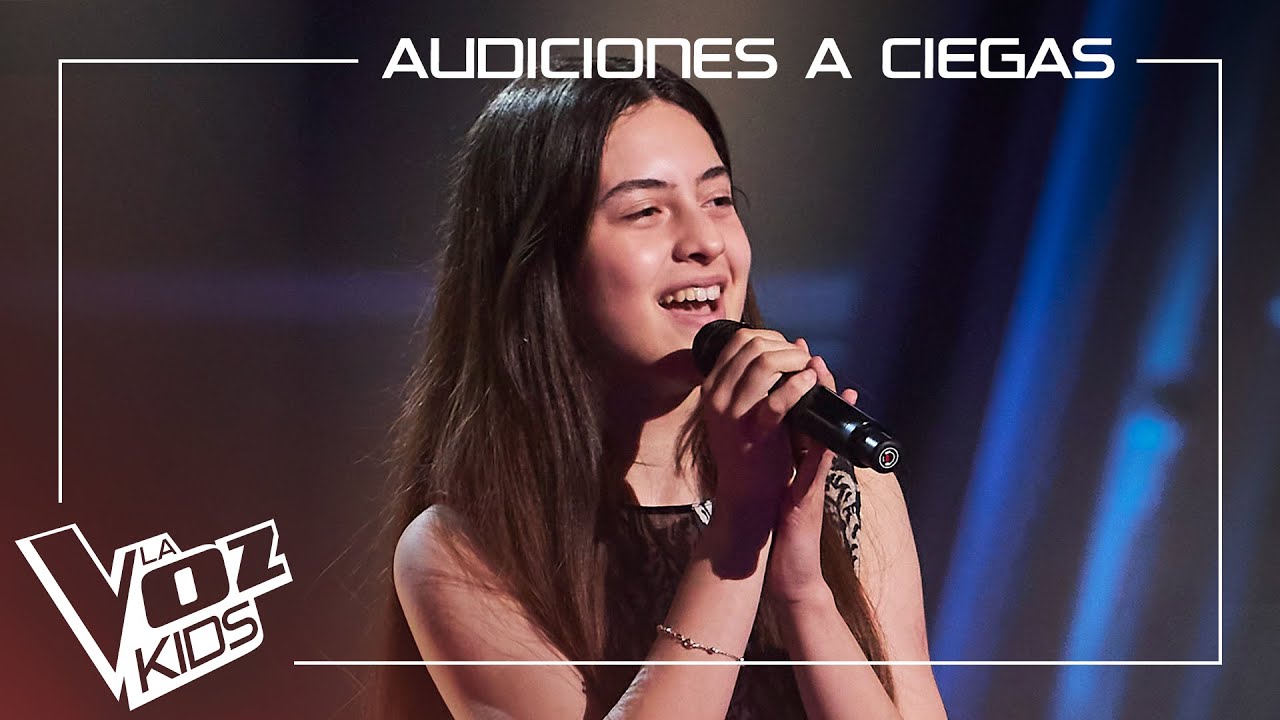Esther Benito canta "Miedo" |  Audiciones a ciegas | La Voz Kids Antena 3 2024