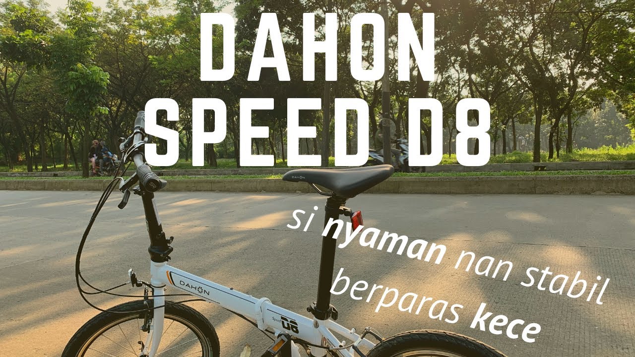Review Folding Bike Dahon Speed D8 2020 (English Subtitle). Sepeda Lipat DAHON Speed D8 2020