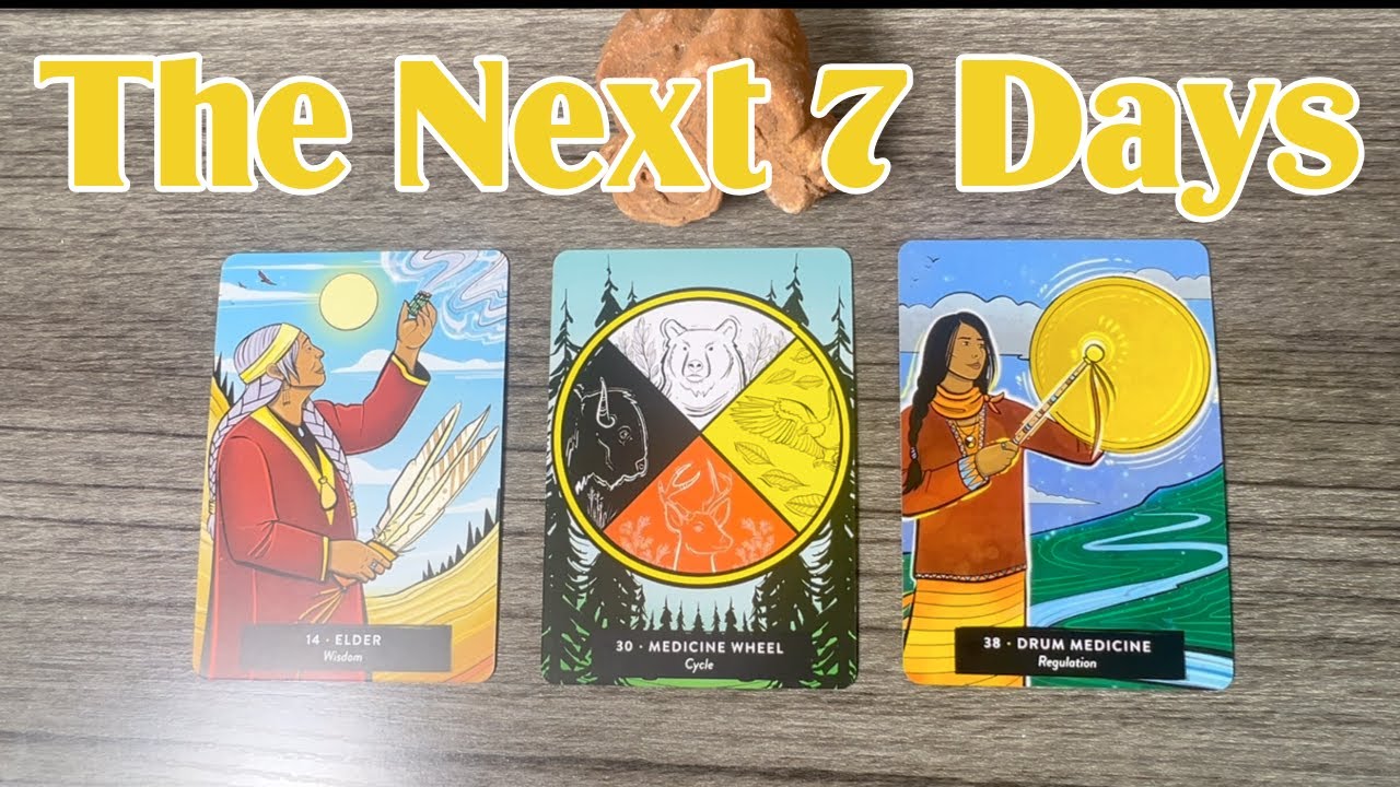 The Next 7 Days ✨ Week Ahead Tarot Pick-A-Card Reading