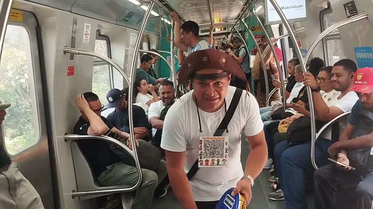 INCRÍVEL EMBOLADA NO VAGÃO MATUTO EMBOLADOR RIMAS ENGRAÇADAS