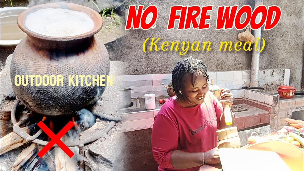 🔥 UNBELIEVABLE! 😱 See How I Cooked Kenyan Food in Our Dream Outdoor Kitchen