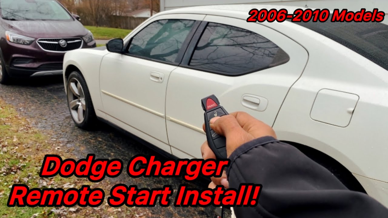 Установка дистанционного запуска Dodge Charger Pursuit MPC! (2006-2010)