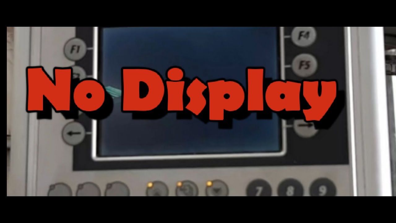 HOW TO REPAIR #ConPro #HMI #NO_DISPLAY ?