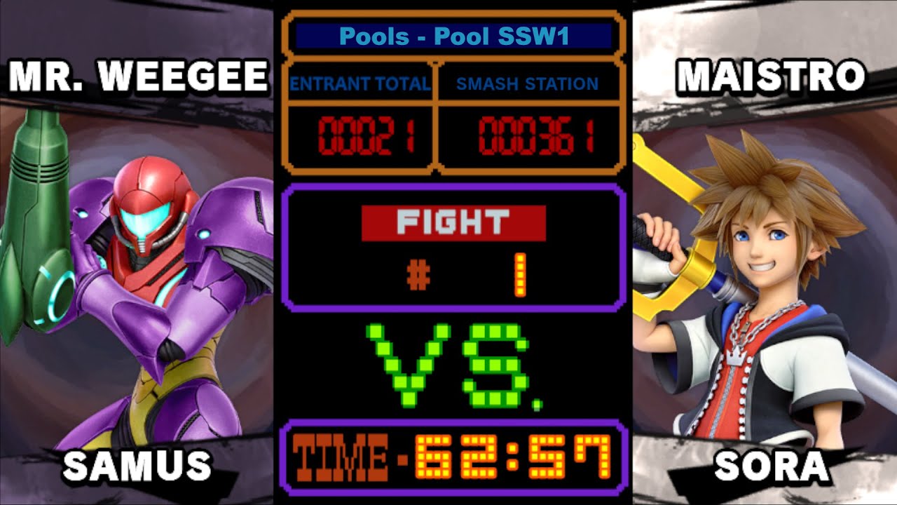 Smash Station: #361 - Mr. Weegee vs HBR | Maistro - Pools - Pool SSW1