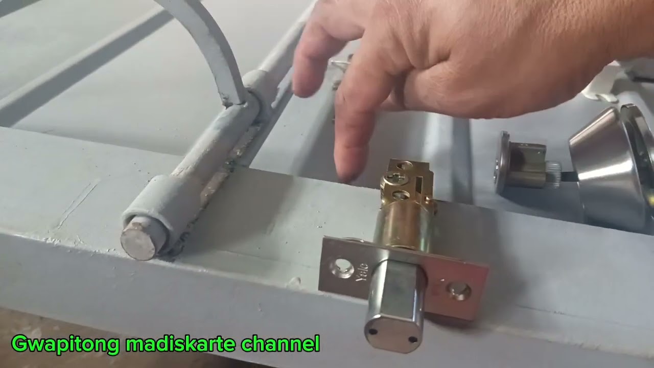 Service door! Dead bolt installation
