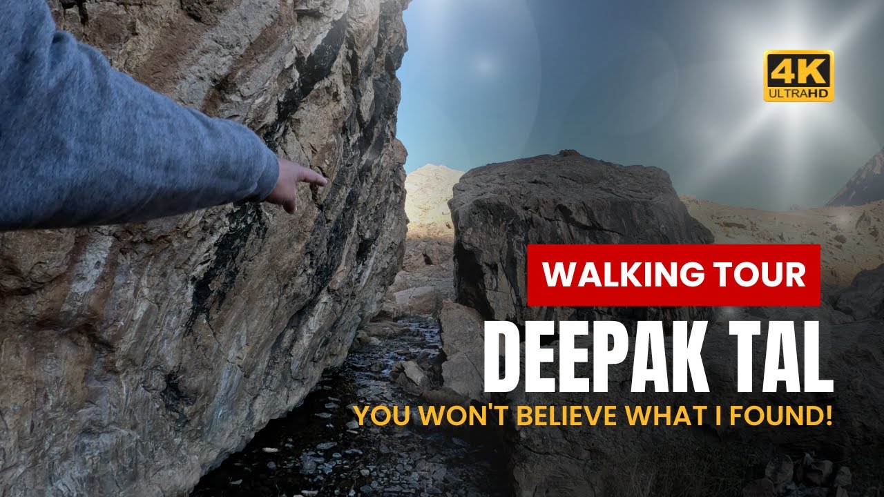 My first time at Deepak Tal, and I FOUND THIS...| A Walking Tour in 4K