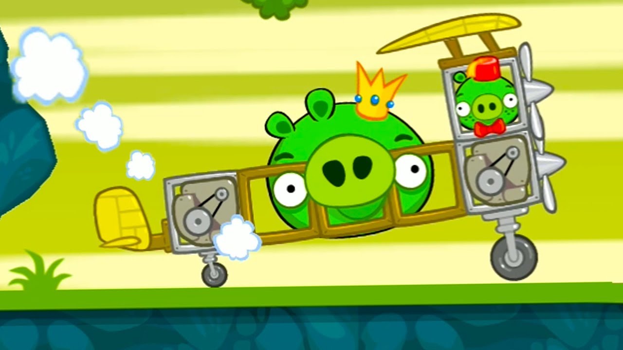 САМОЛЕТЫ Bad Piggies #14 Коробки с красным шариком #МК