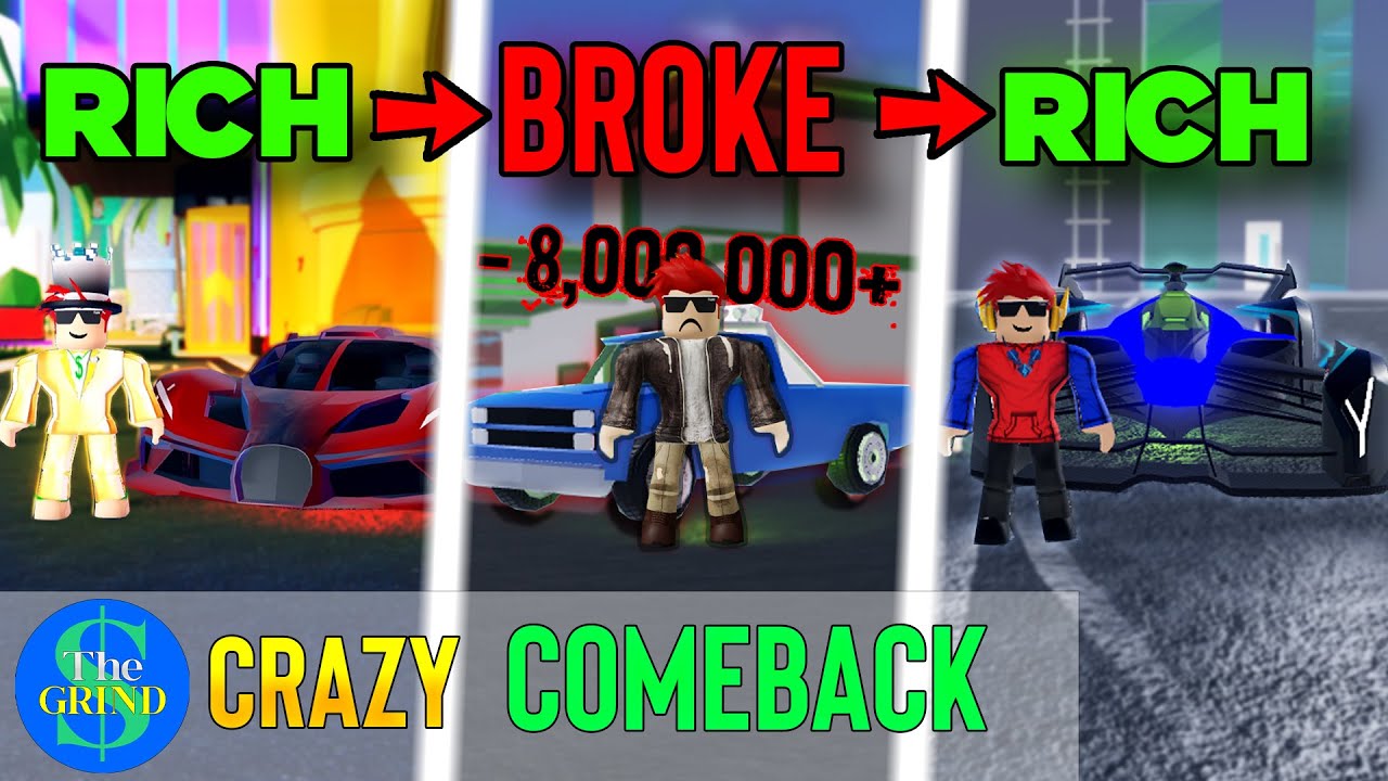 I LOST EVERYTHING… But Became RICH AGAIN! | The GRIND Ep.1 | Roblox Jailbreak|