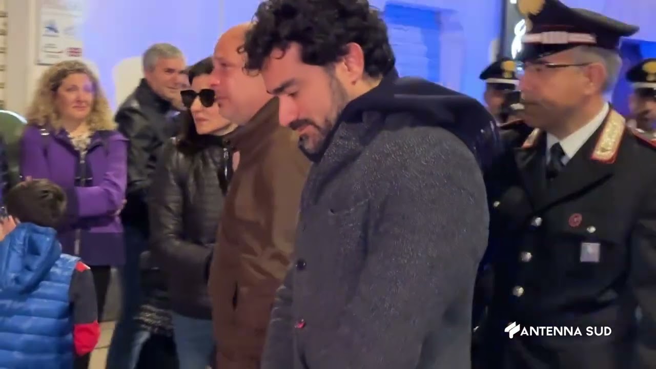 08 APRILE 2024   MANFREDONIA   L’ARRIVO DELLA SALMA DEL MARESCIALLO FRANCESCO PASTORE
