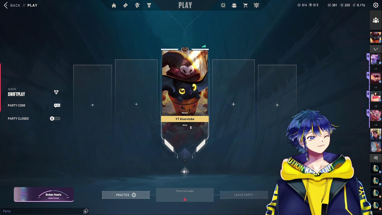 blue boy goes pew pew