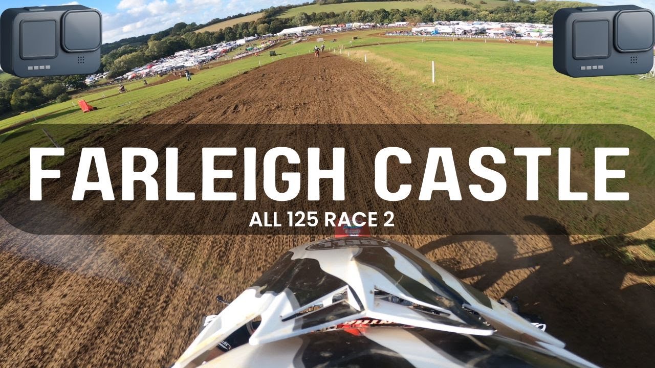GoPro | Clinton Barrs - 125 Class Race 2 | Farleigh Castle Vets MX