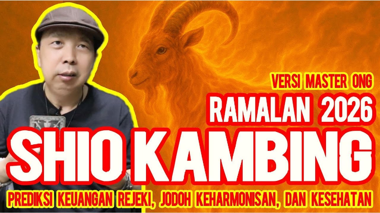 RAMALAN Shio KAMBING 2026 - PERUNTUNGAN, KEUANGAN, JODOH, KESEHATAN Shio KAMBING di TAHUN KUDA API