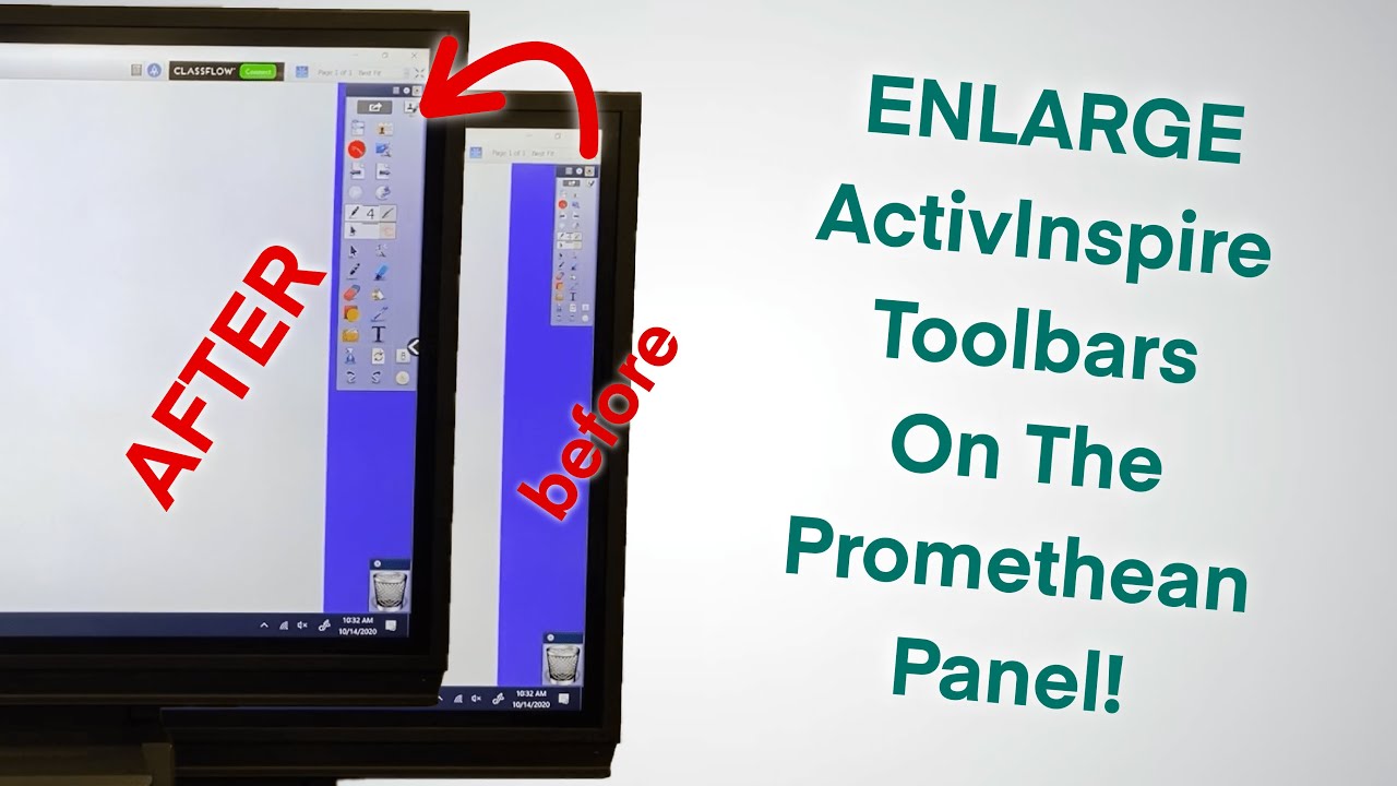 Setting up ActivInspire 2.18 on the Promethean Panel (Teachers&Techs)