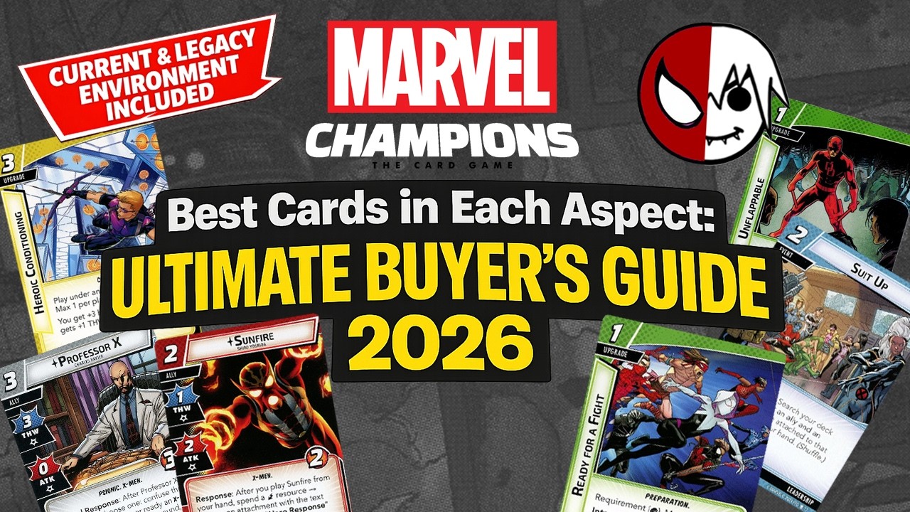 Marvel Champions Buyer's Guide 2026: Best Cards in Each Aspect