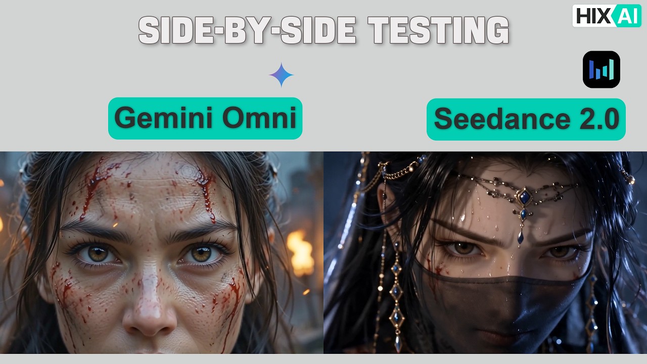 Gemini Omni VS Seedance 2.0, who wins the battle? | Side-by-Side Testing