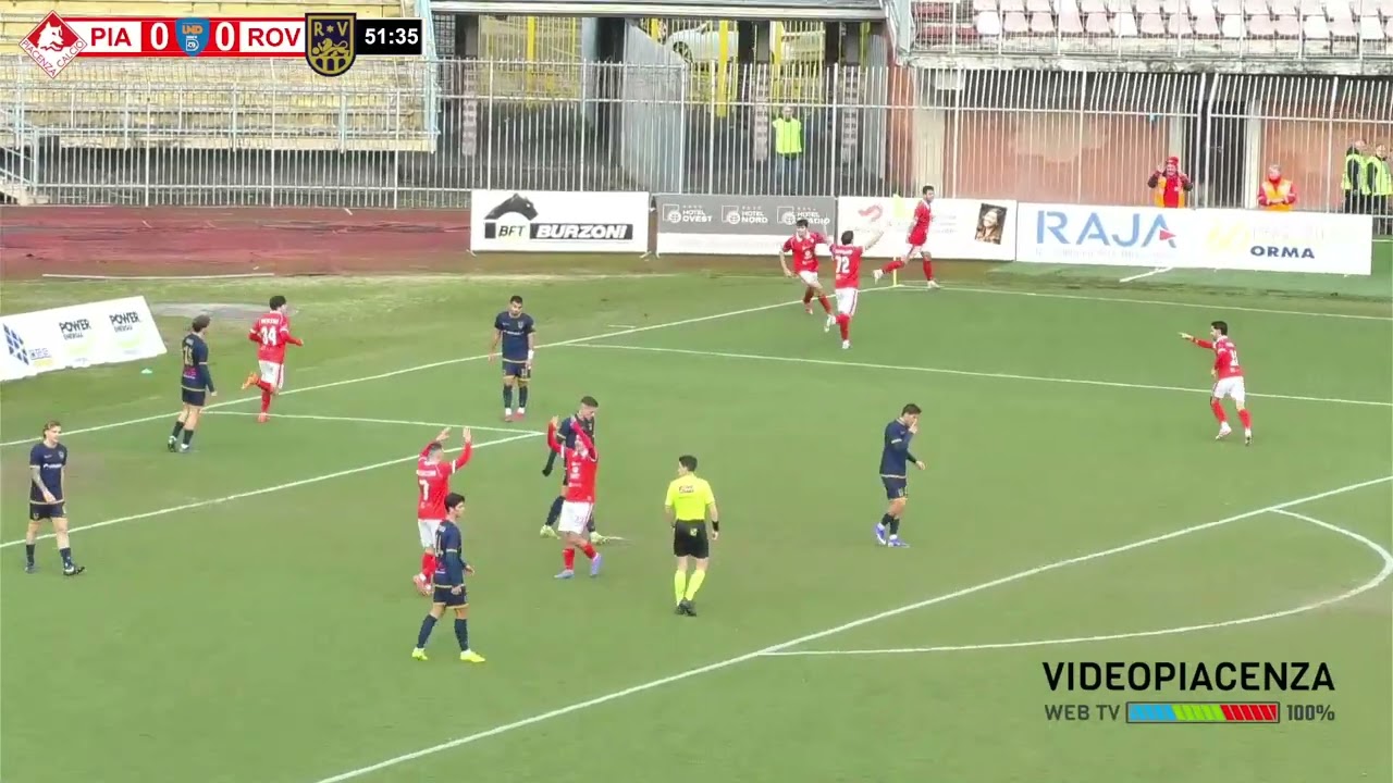 PIACENZA CALCIO 1919- ROVATO VERTOVESE: 1-0 (21 giornata Serie D GIR.D 2025/26)