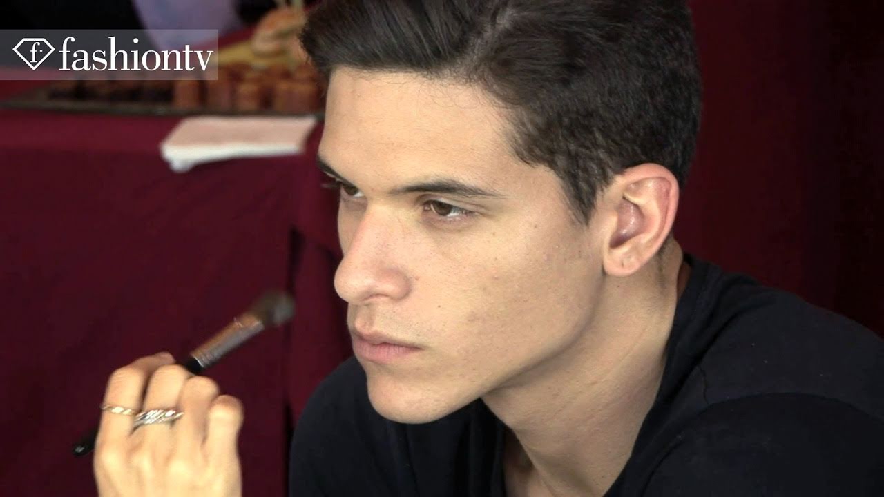 Alex Quinn @ Francesco Smalto Backstage - Paris Men's Fashion Week Spring 2012 | FashionTV - FTV.com
