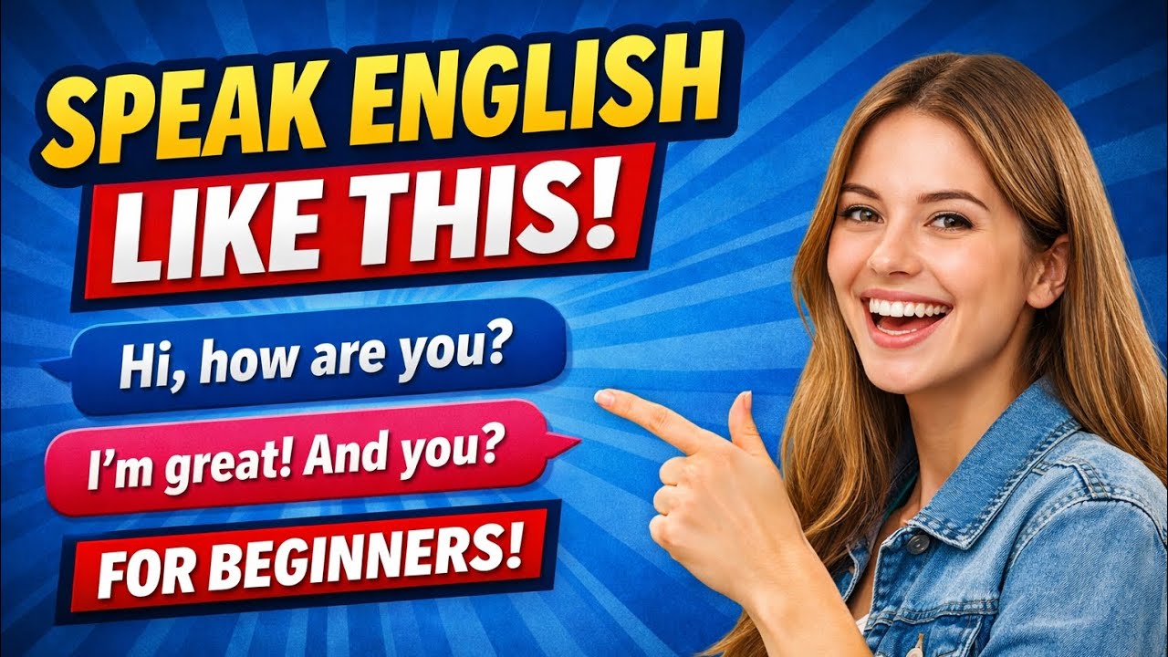 Daily English Conversation for Beginners | Improve Speaking Fast!