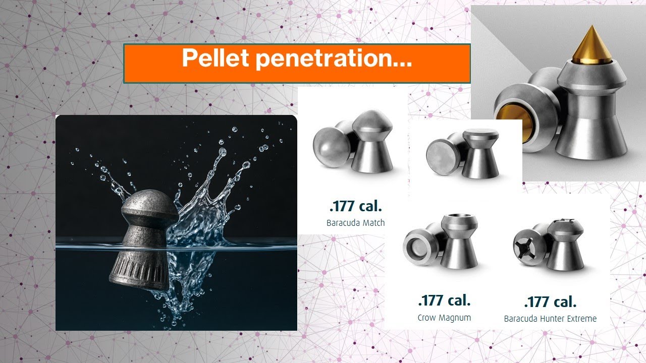 Pellet penetration and shock wave
