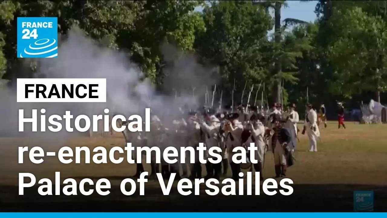 France highlights role in American independence with historical re-enactments &bull; FRANCE 24 English